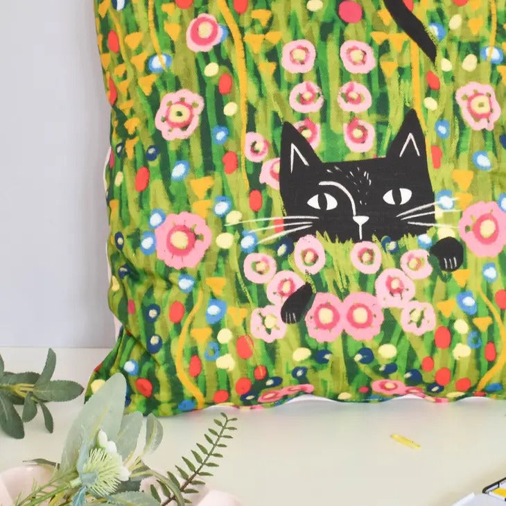 Klimt Garden cushion case