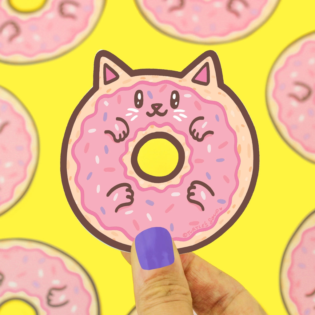 Donut Cat sticker