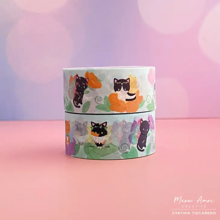 Magical Fairy Cats washi tape