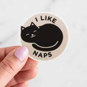 I Like Naps sticker