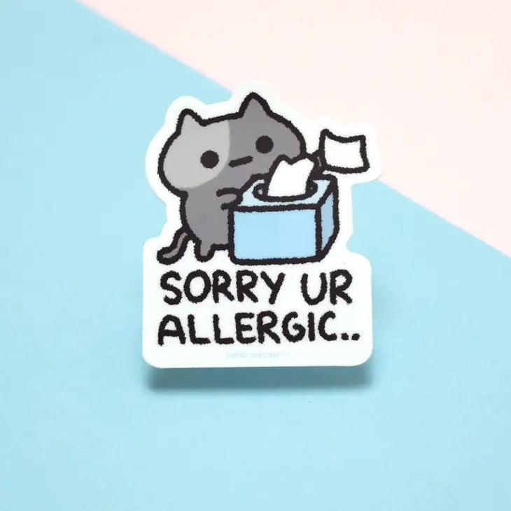 Allergy Cat sticker