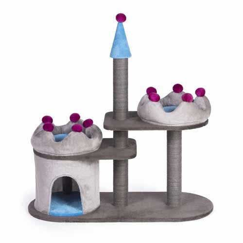 Prevue Pet Kitty Power Paws King's Castle Cat Tree Perch with