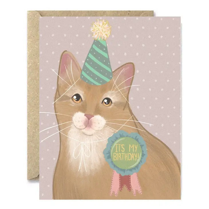 Birthday Cat card