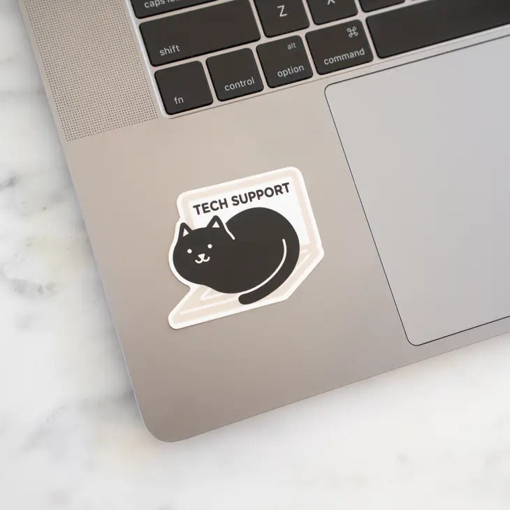 Tech Support Cat sticker