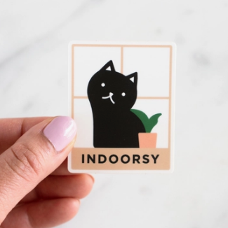 Indoorsy sticker