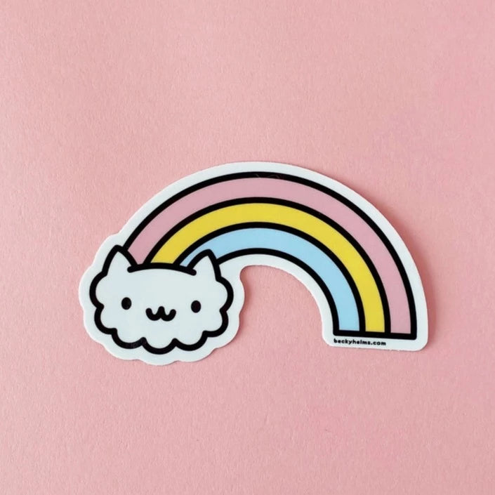 Cloud Kitten sticker
