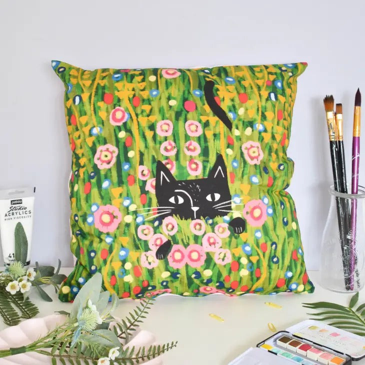 Klimt Garden cushion case