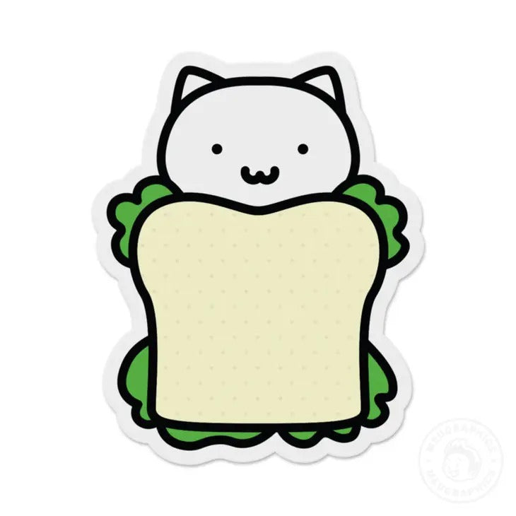 Sandwich Cat sticker