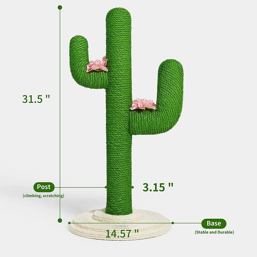 31.5" cactus tree scratcher