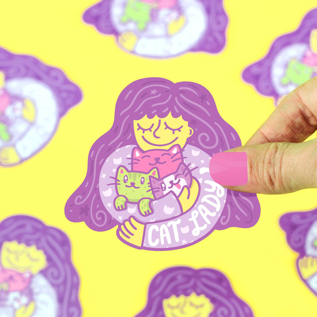 Cat Lady sticker