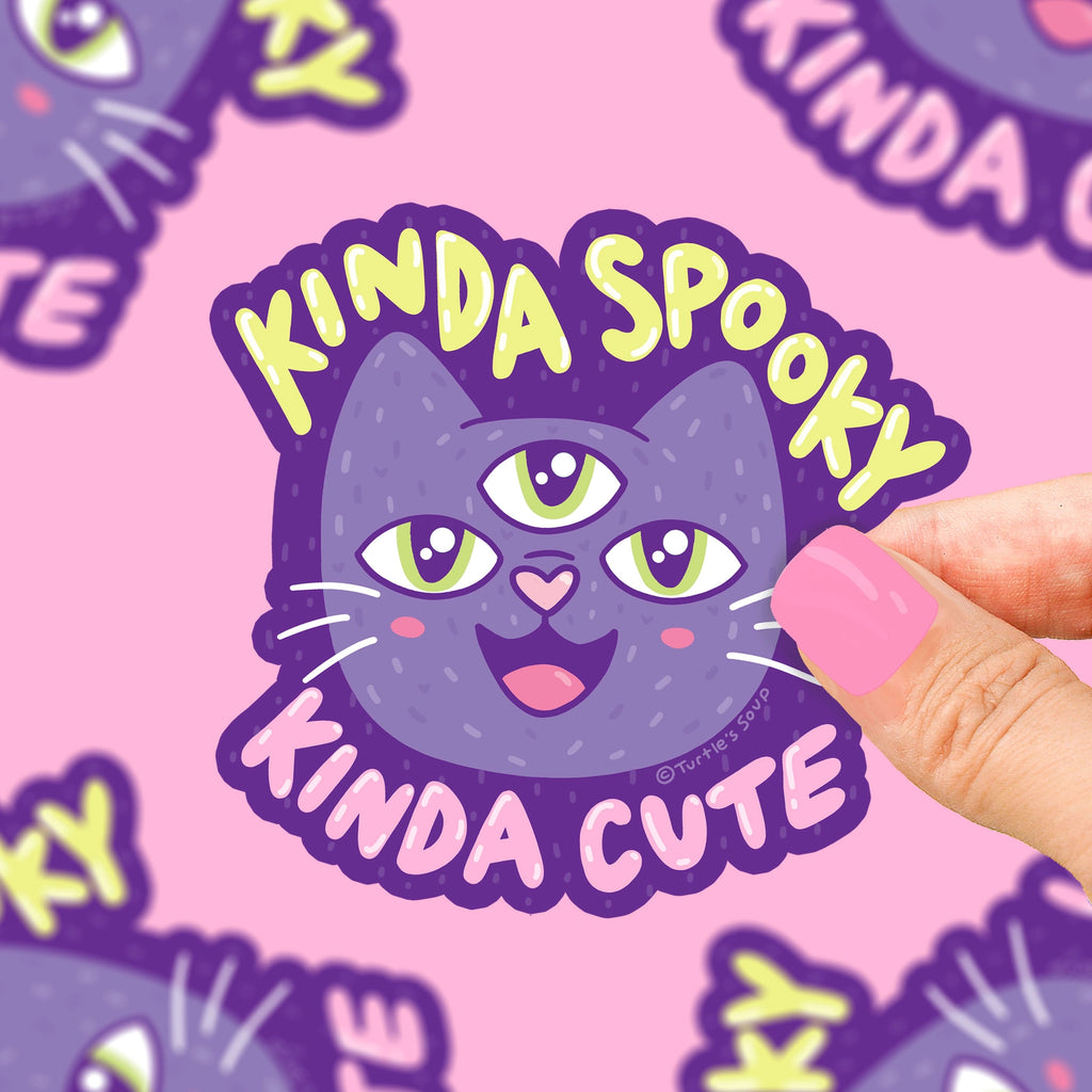 Kinda Spooky Kinda Cute sticker