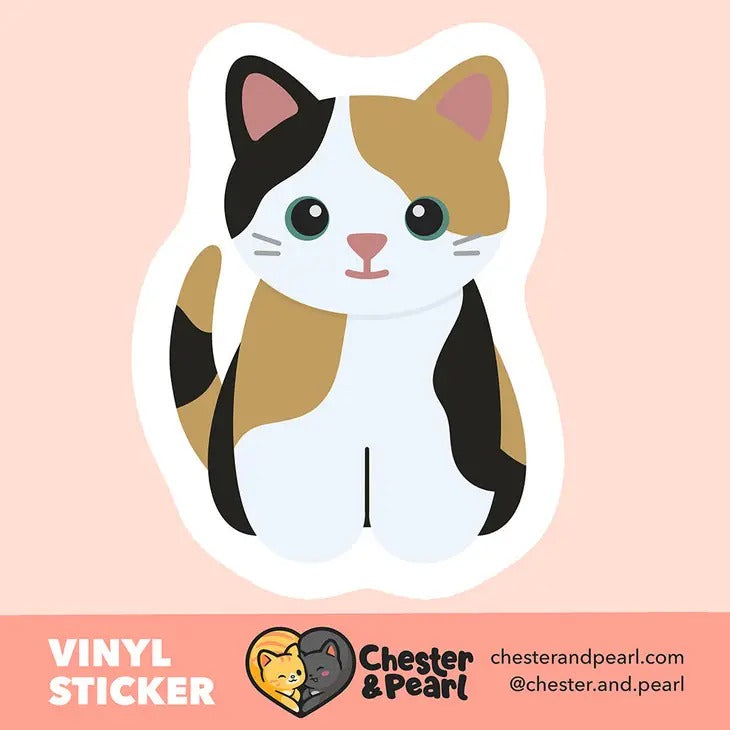 Calico Cat sticker