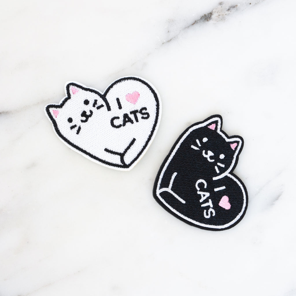 I Love Cats patch