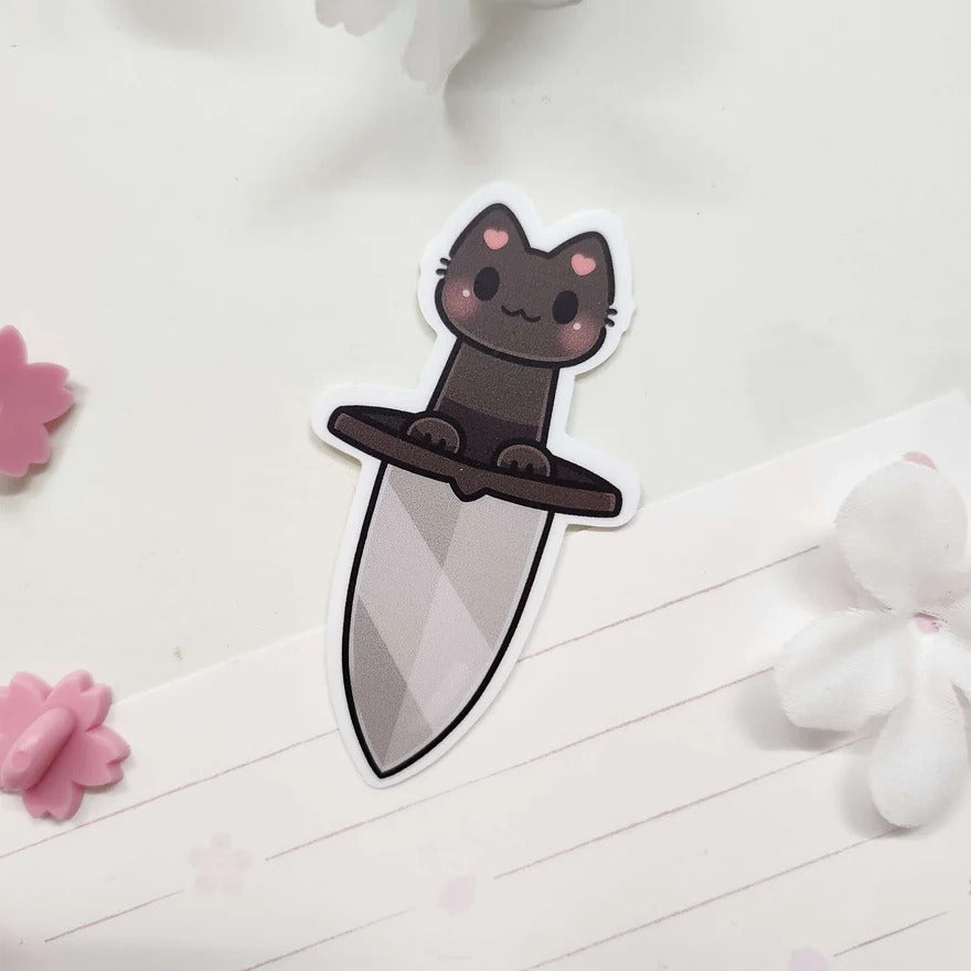 Black Cat Blade mini sticker
