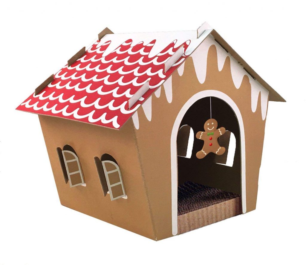 Gingerbread holiday scratcher