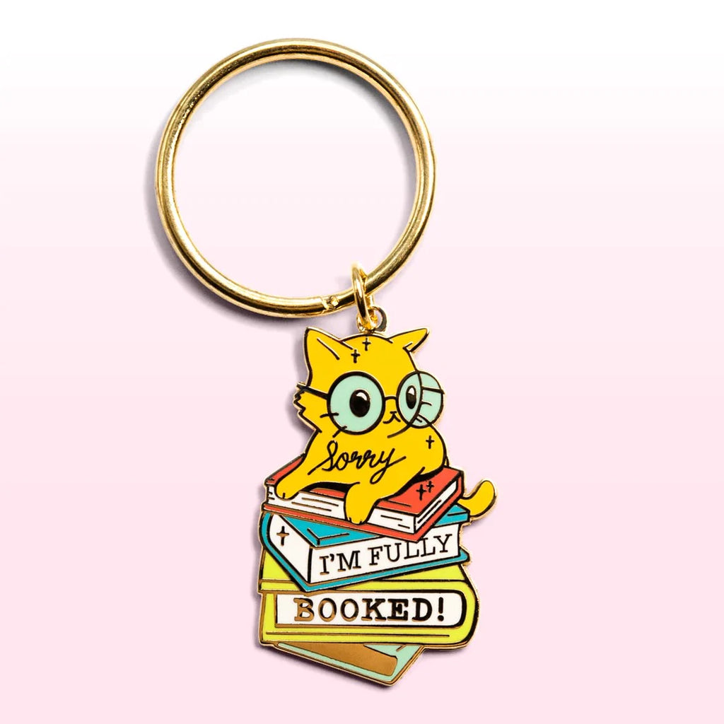Sorry I'm Fully Booked keychain