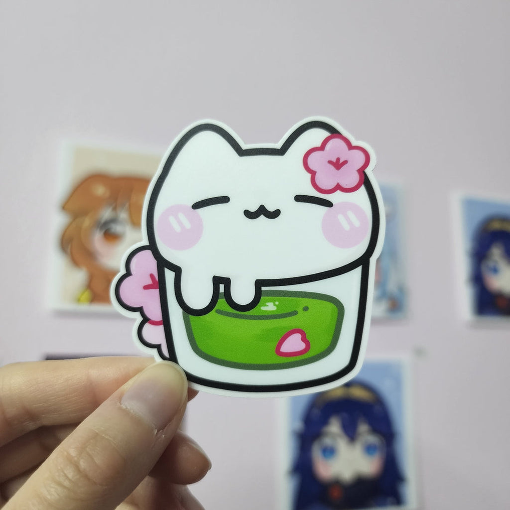 Matcha mini sticker