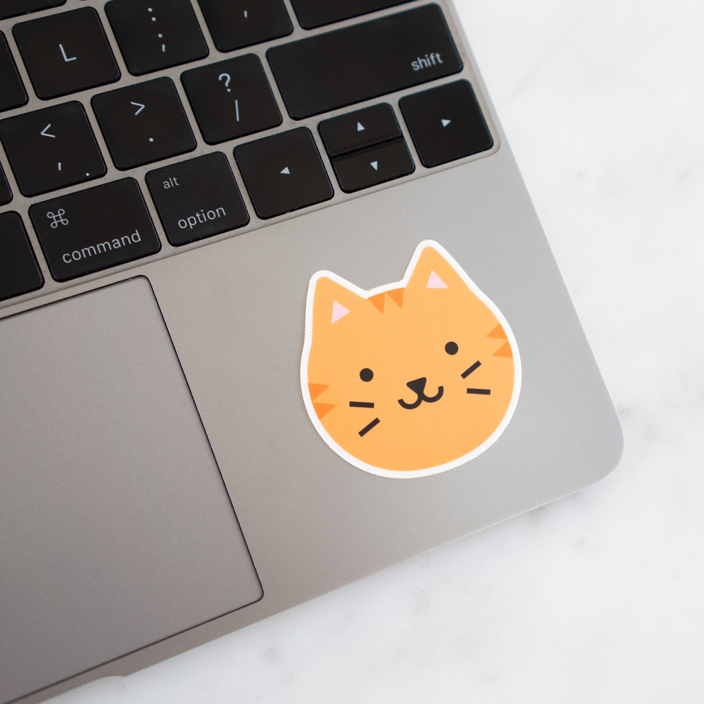 Kitty face stickers