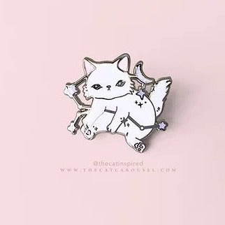 Celestial Kitty enamel pin