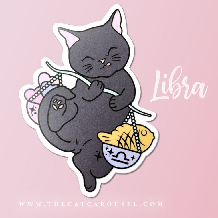 Libra zodiac sticker