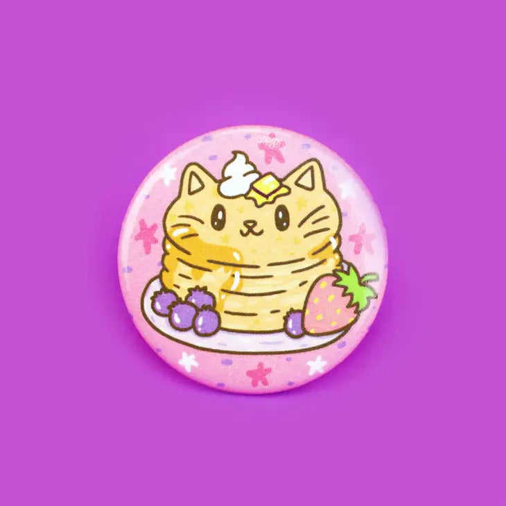 Pancake Cat button