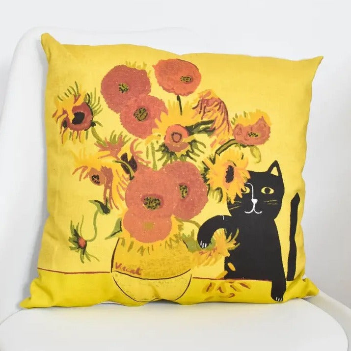 Sunflower cushion case