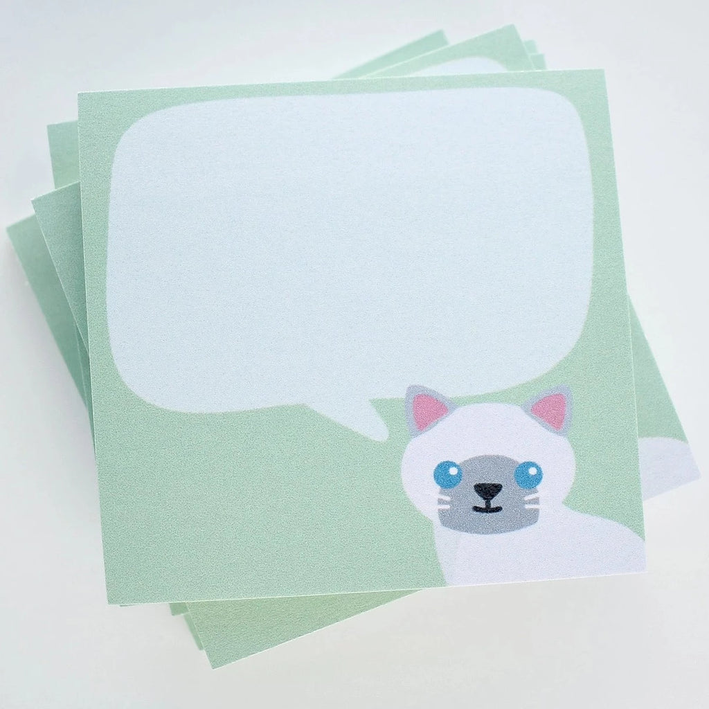 Siamese Cat sticky notes