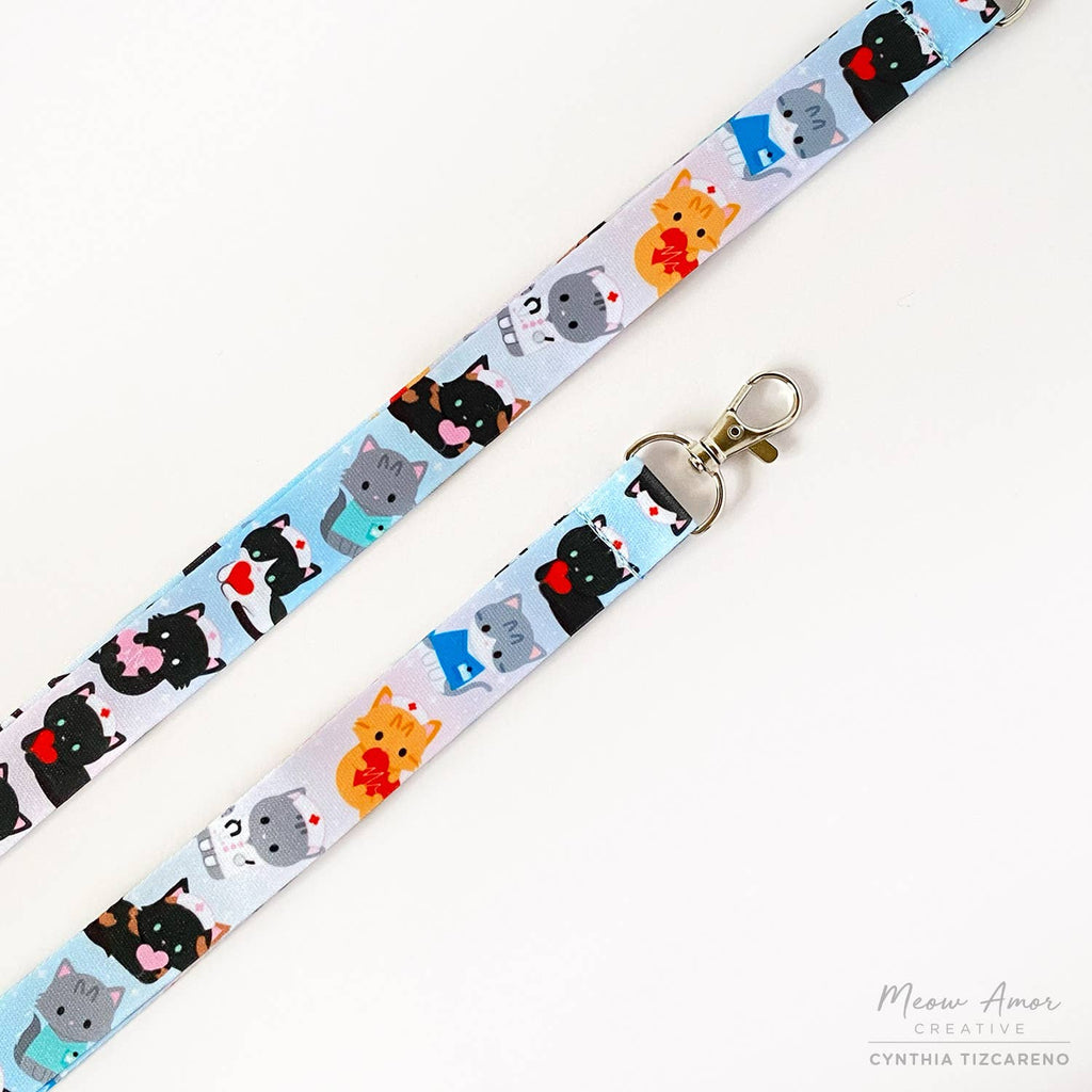Medical Cats Double-sided Lanyard