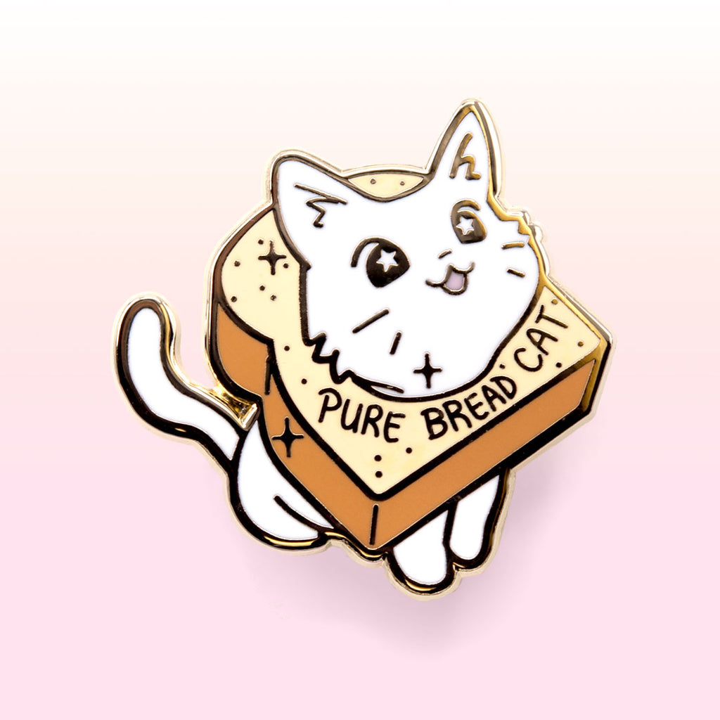 Pure Bread Cat enamel pin