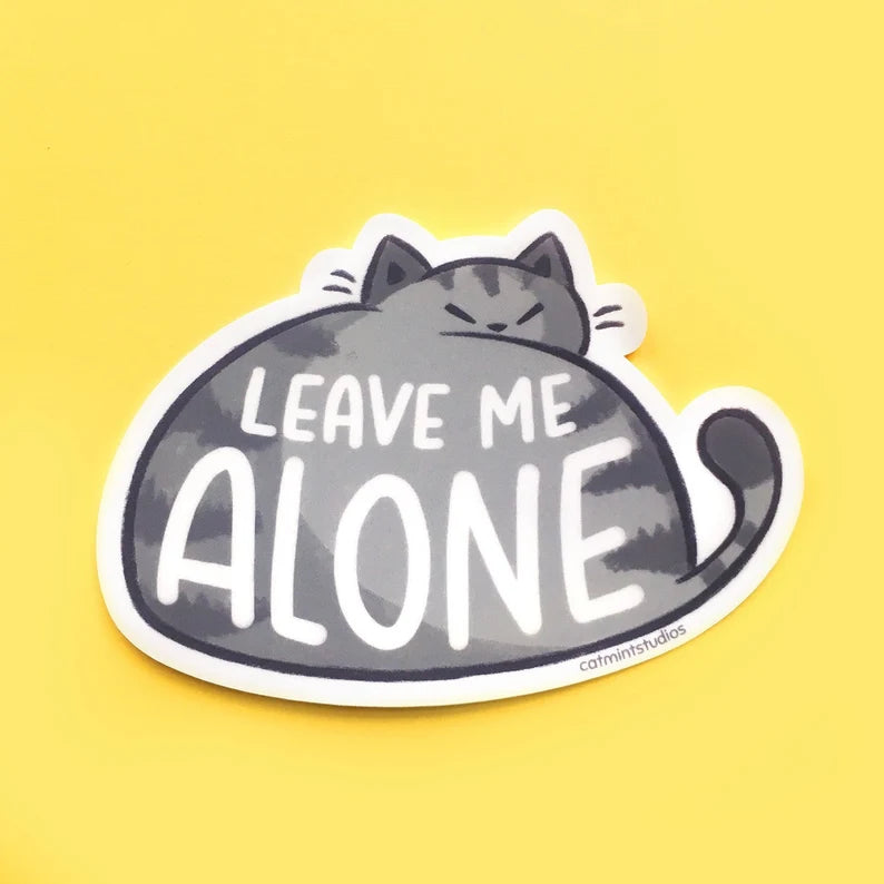 Leave Me Alone sticker