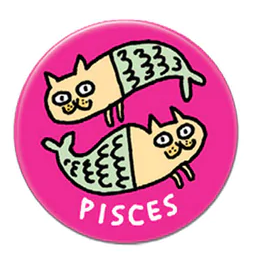 Pisces Catstrology button