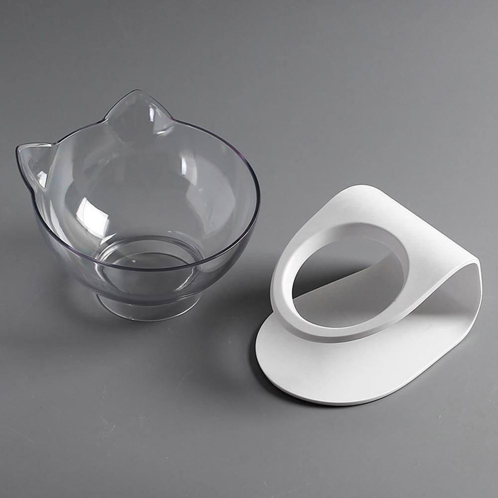 Single non-slip raised bowl