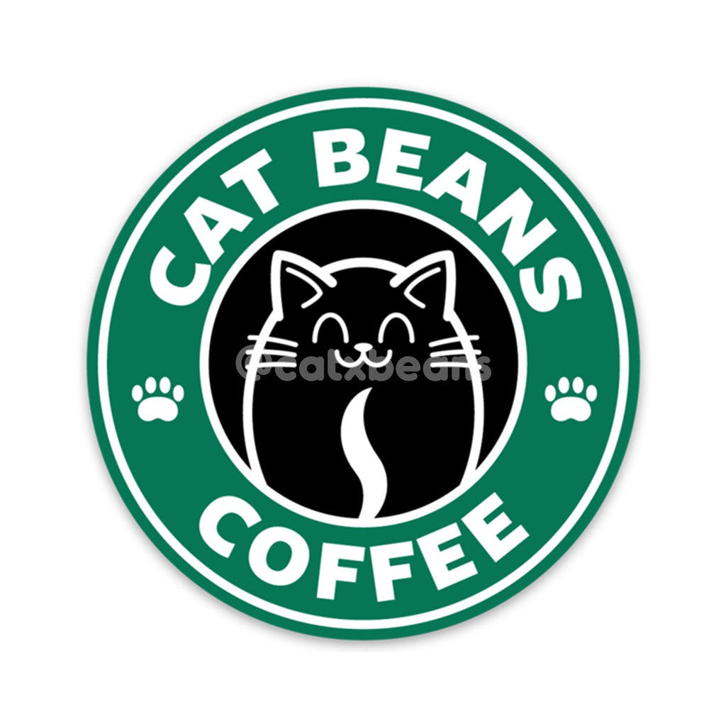 Cat Beans Coffee magnet